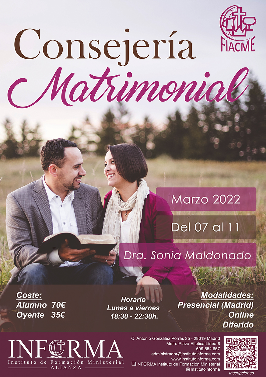 Lee más sobre el artículo CONSEJERÍA MATRIMONIAL