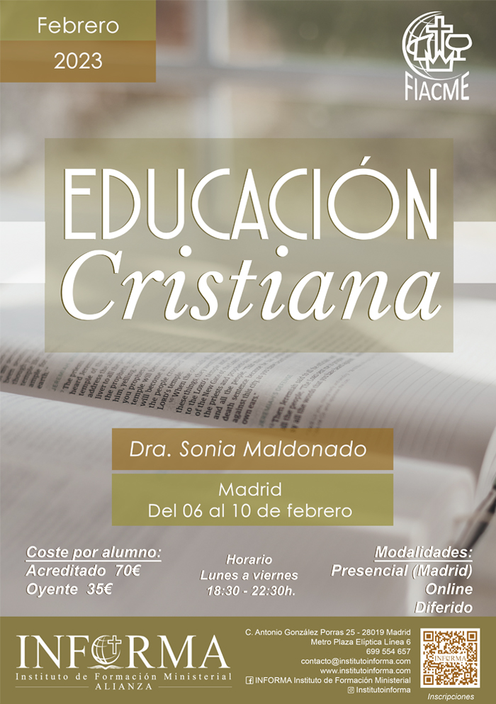 Lee más sobre el artículo Fundamentos de la Educación Cristiana