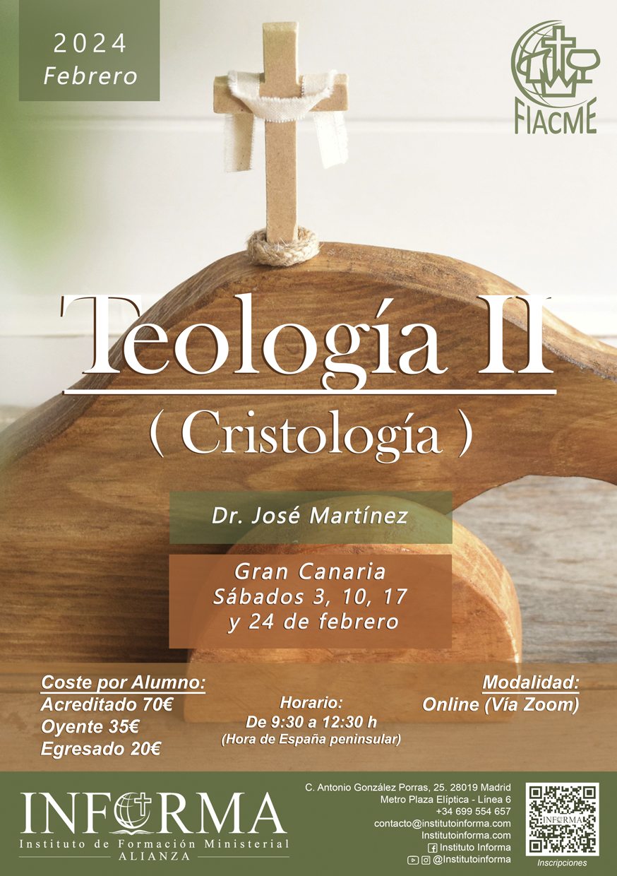 Lee más sobre el artículo Teología II  (Cristología)