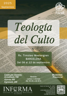 BCN Presencial – Teología del Culto
