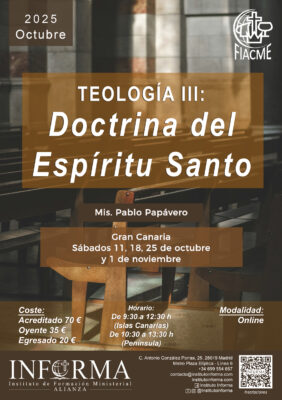 Canarias Online y Diferido – Doctrina del Espíritu Santo